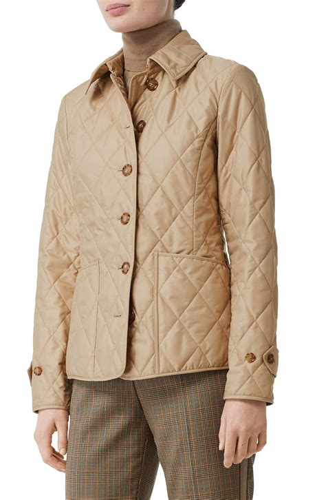 nordstrom burberry quilted jacket|Burberry quilted thermoregulated jacket.